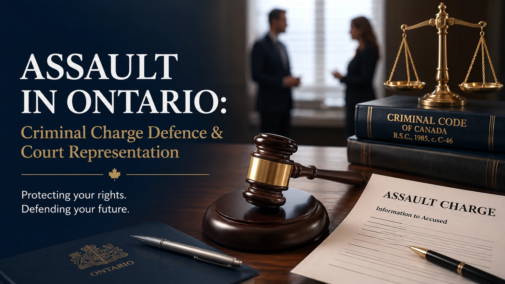 Assault Charge in Ontario: Criminal Charge Defence & Court Representation